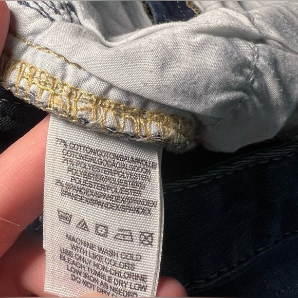 Free People Women's Dark Wash Skinny Denim Jeans,Cropped,Size 26 - Picture 9 of 9